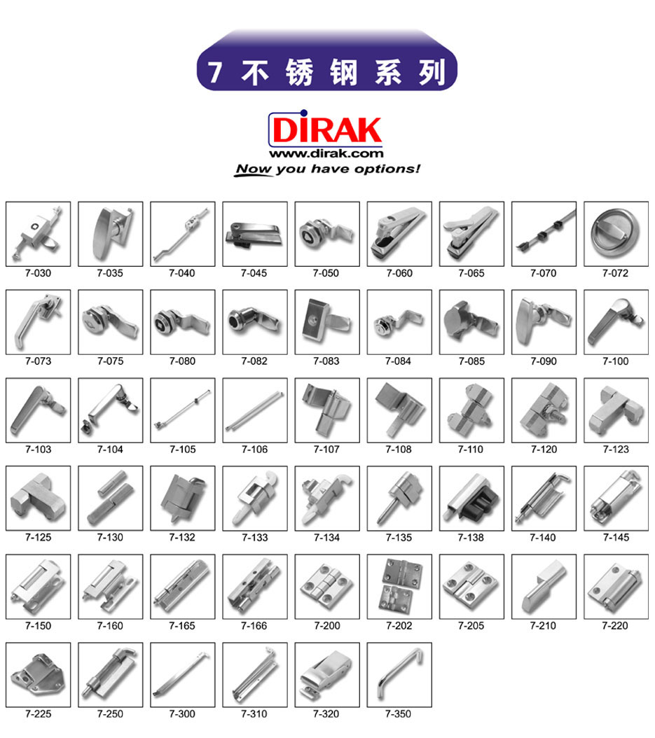 戴乐克（DIRAK）不锈钢锁